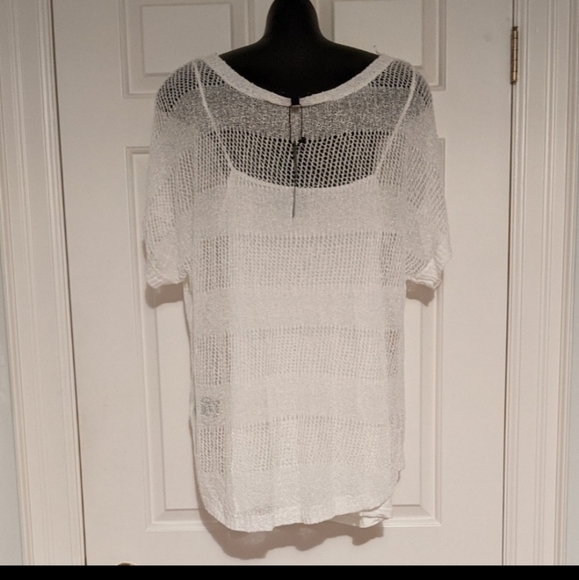 Le Chateau - BNWT White Sweater W Tank XXL - Picture 3 of 4